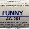 Müllbeutel 30 l grau