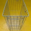 Papierkorb ca.25 Liter Metall Drahtgitter edelstahlfarbig, weitere Produktansicht