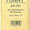 BIO-Papierbeutel 10 l braun