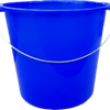 Haushaltseimer Rot oder Blau 10L