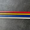 Besenstiel mit Gewinde + Kunststoff- Ummantelung 140cm
