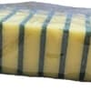 Padschwamm abrasiv 10 er-9x6x2,5 cm ,Farbe: gelb/grün