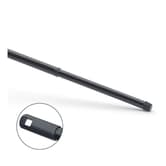 Teleskopstiel Metall Epoxy beschichtet 75-130 cm,schwarz