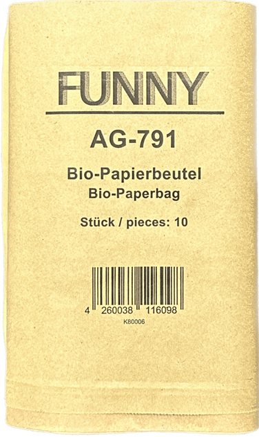 BIO-Papierbeutel 10 l braun