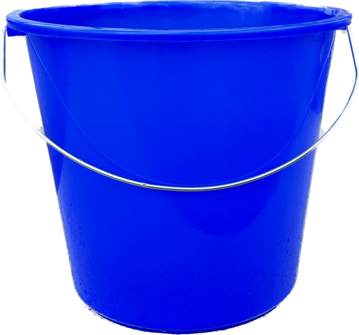 Haushaltseimer Rot oder Blau 10L