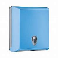 Falthandtuchspender in Blau