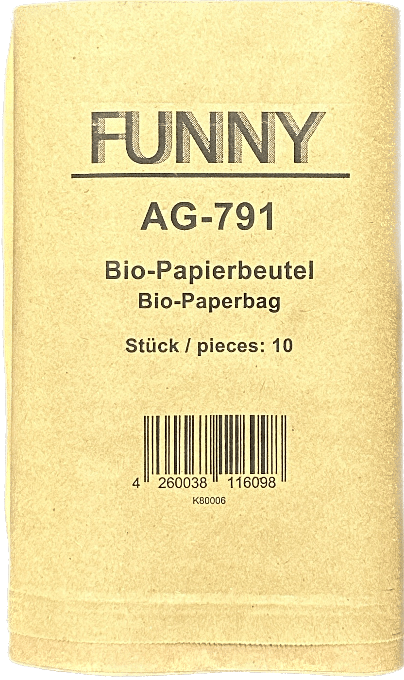 BIO-Papierbeutel 10 l braun