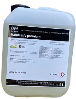 Handseife Premium 5 l Duftnote: Hibiskus-ÖKO