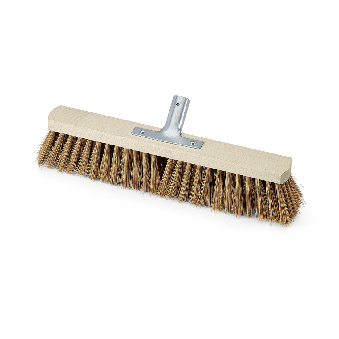 Saalbesen Poly-Kokos mit Metallstielhalter 60cm