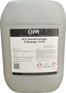 ALU-Geschirreiniger 13 Kilo